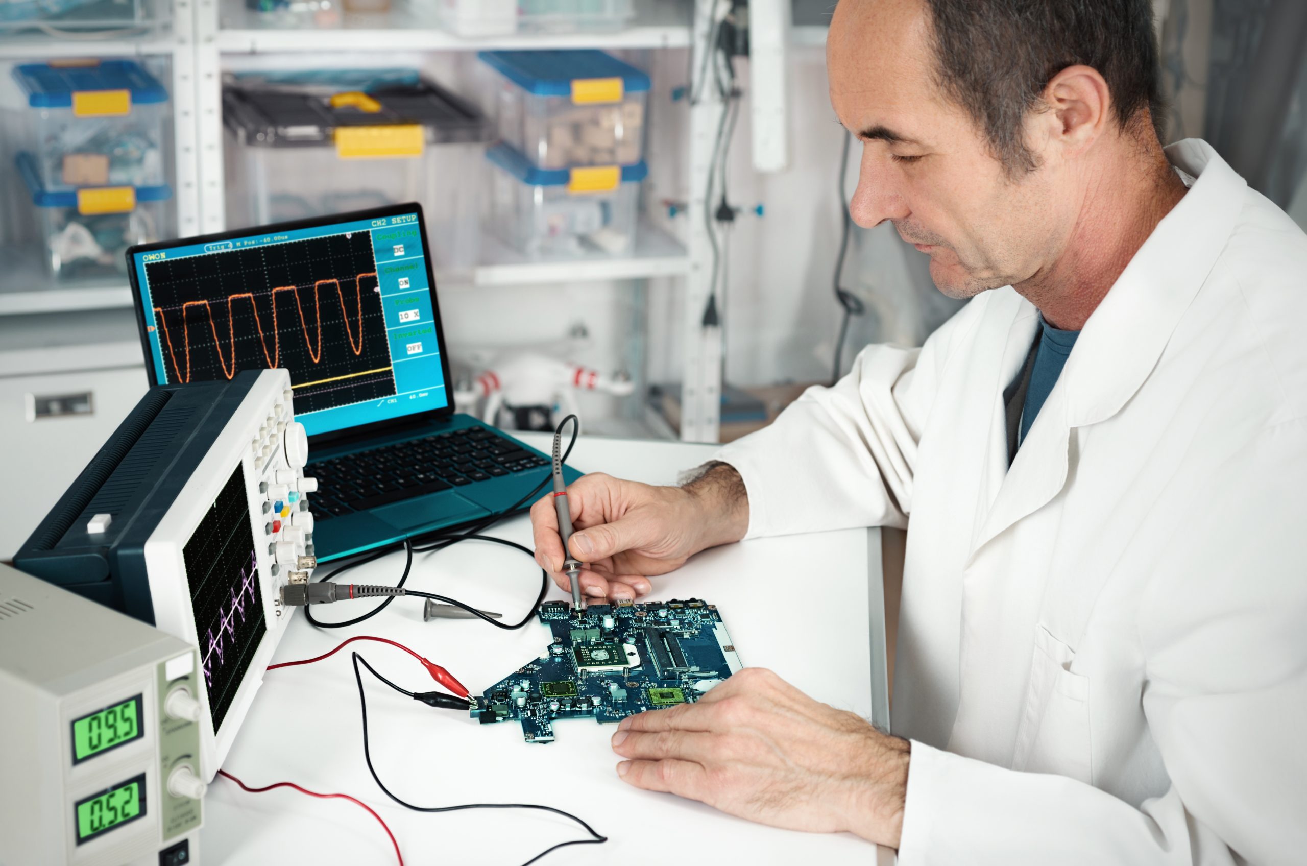 Senior,Male,Tech,Works,In,Hardware,Repair,Facility